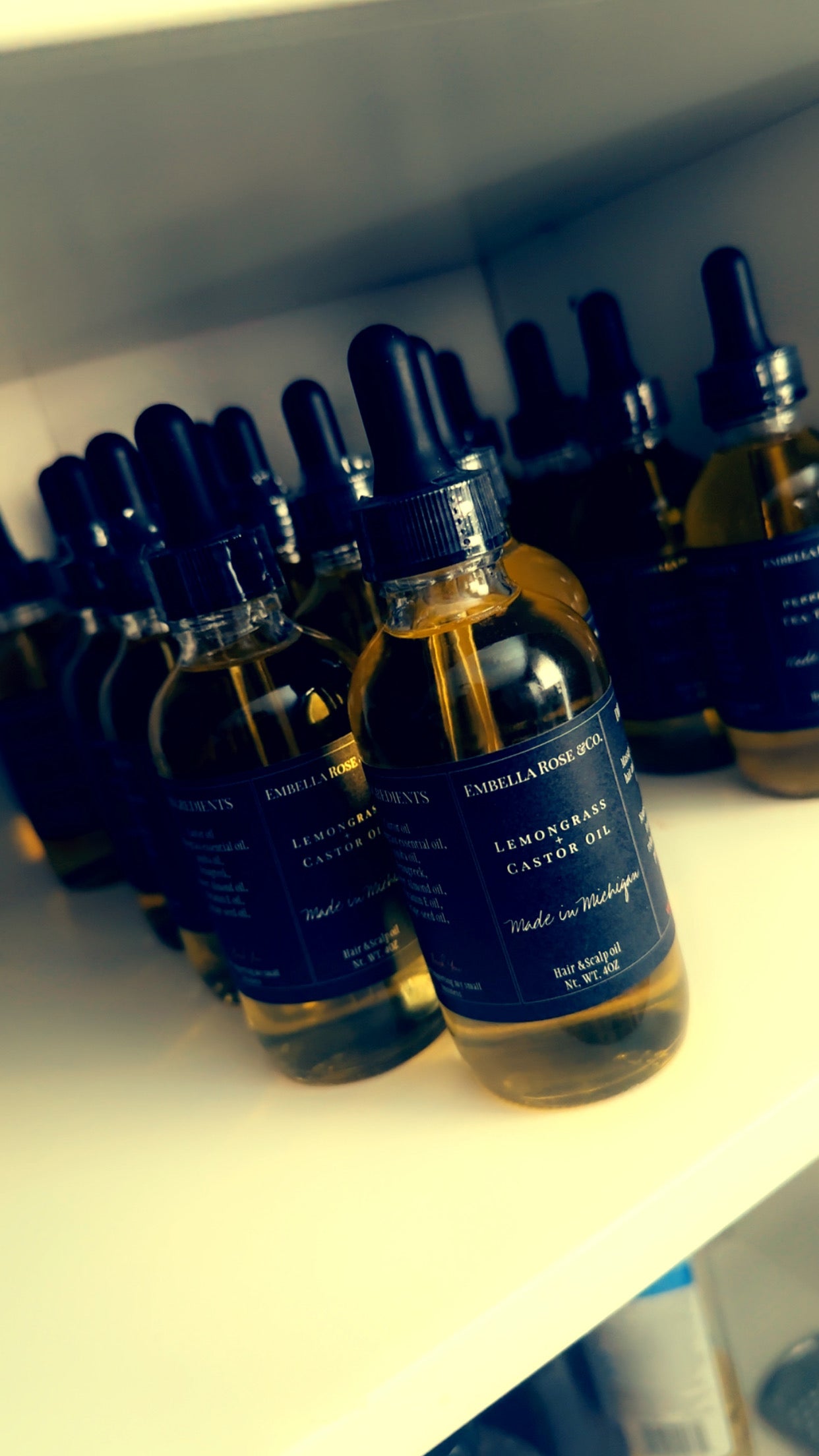 Lemongrass & Castor Oil