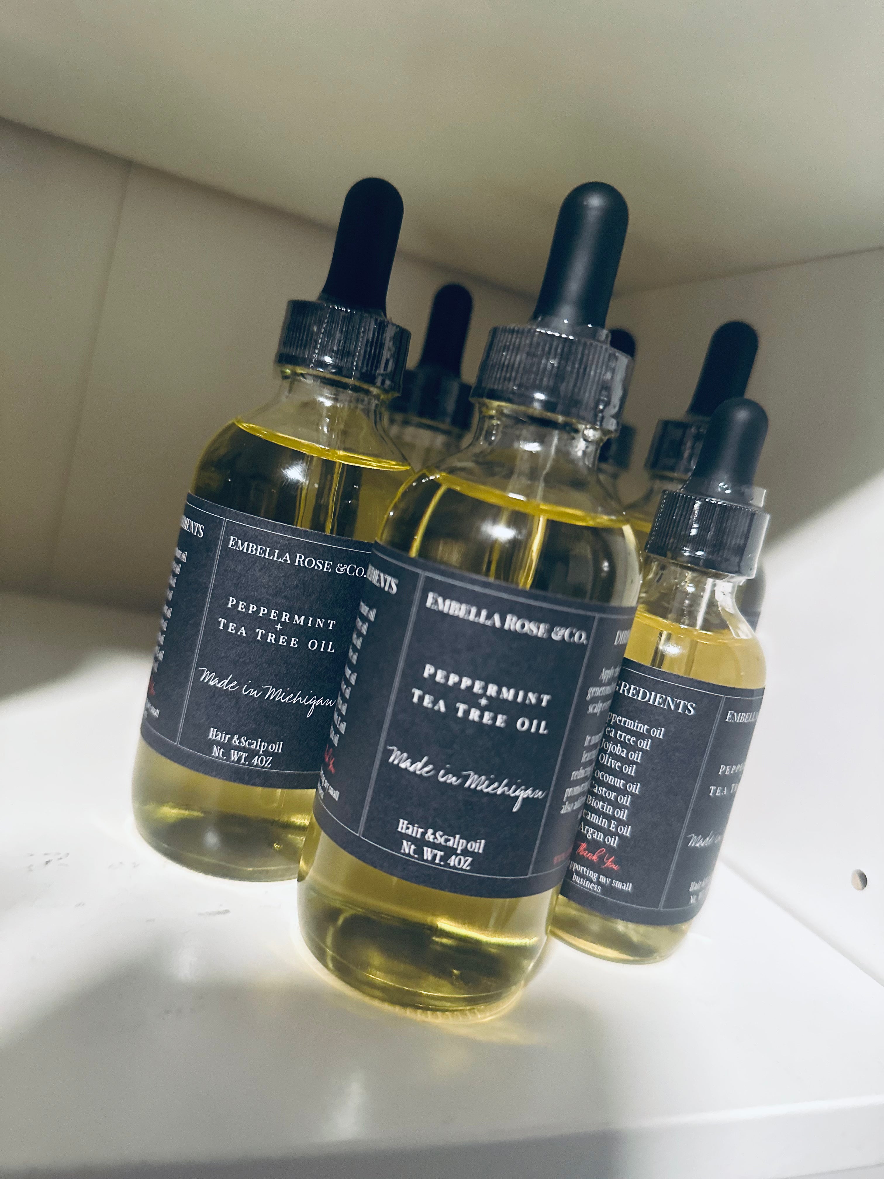 Peppermint &Tea tree Oil